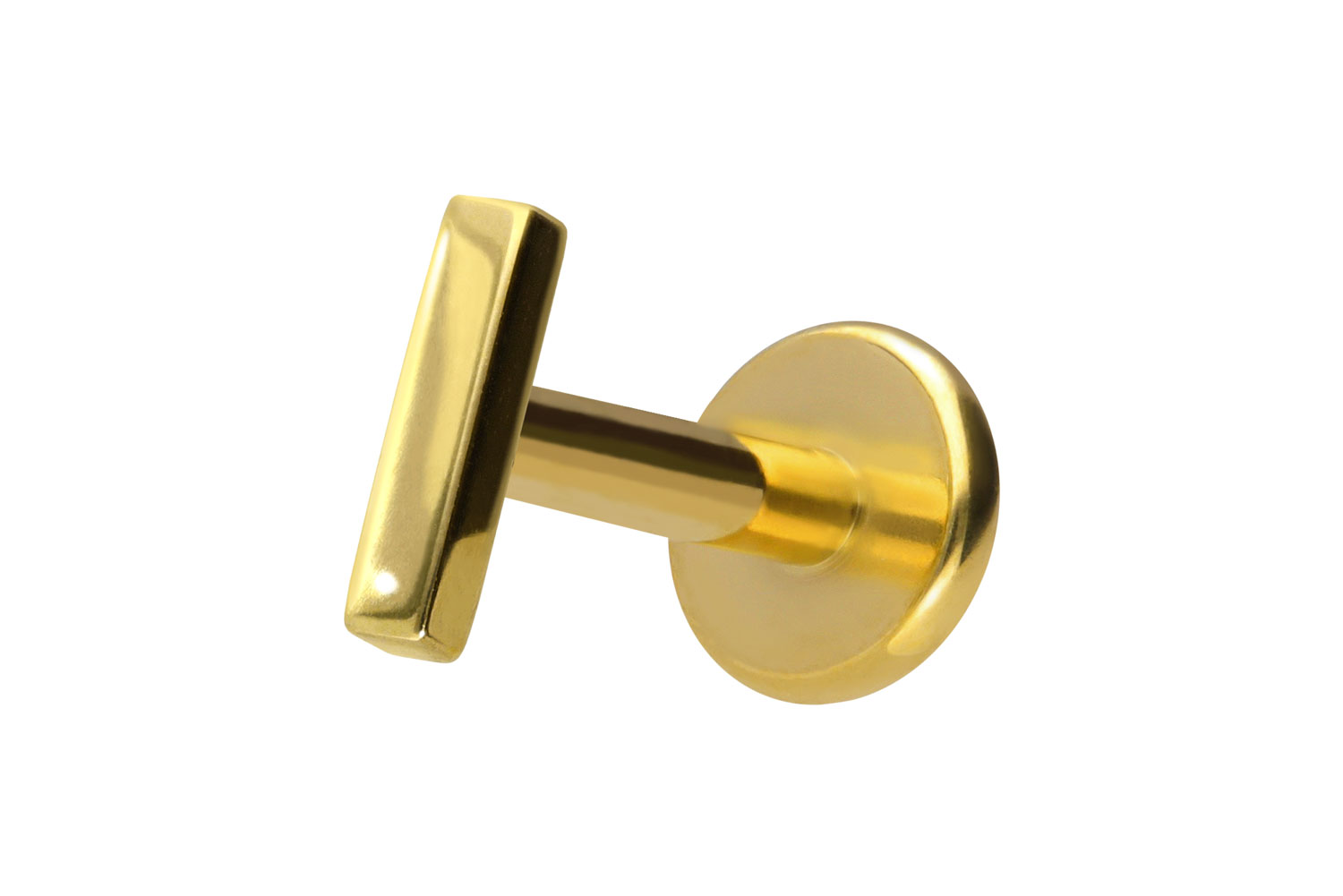 Titan Labret Piercing mit Innengewinde BALKEN